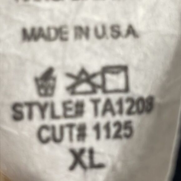 NWOT Blue Leopard Print Blouse. Size XL extra large 14 - Picture 9 of 9